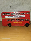 Handmade Tin London Bus
