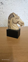 Elegant Horse Head Figurine
