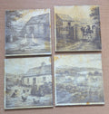 Rustic Farmhouse Coaster Set – Set of 4 | €10 for the Set or €3 Each