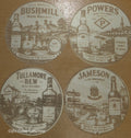 Premium Irish Whiskey Coaster Set