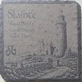 Sláinte – Good Health, Good Friends, Good Times Slate Coaster