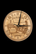 Timeless Irish Heritage Wooden Wall Clock - Durrow