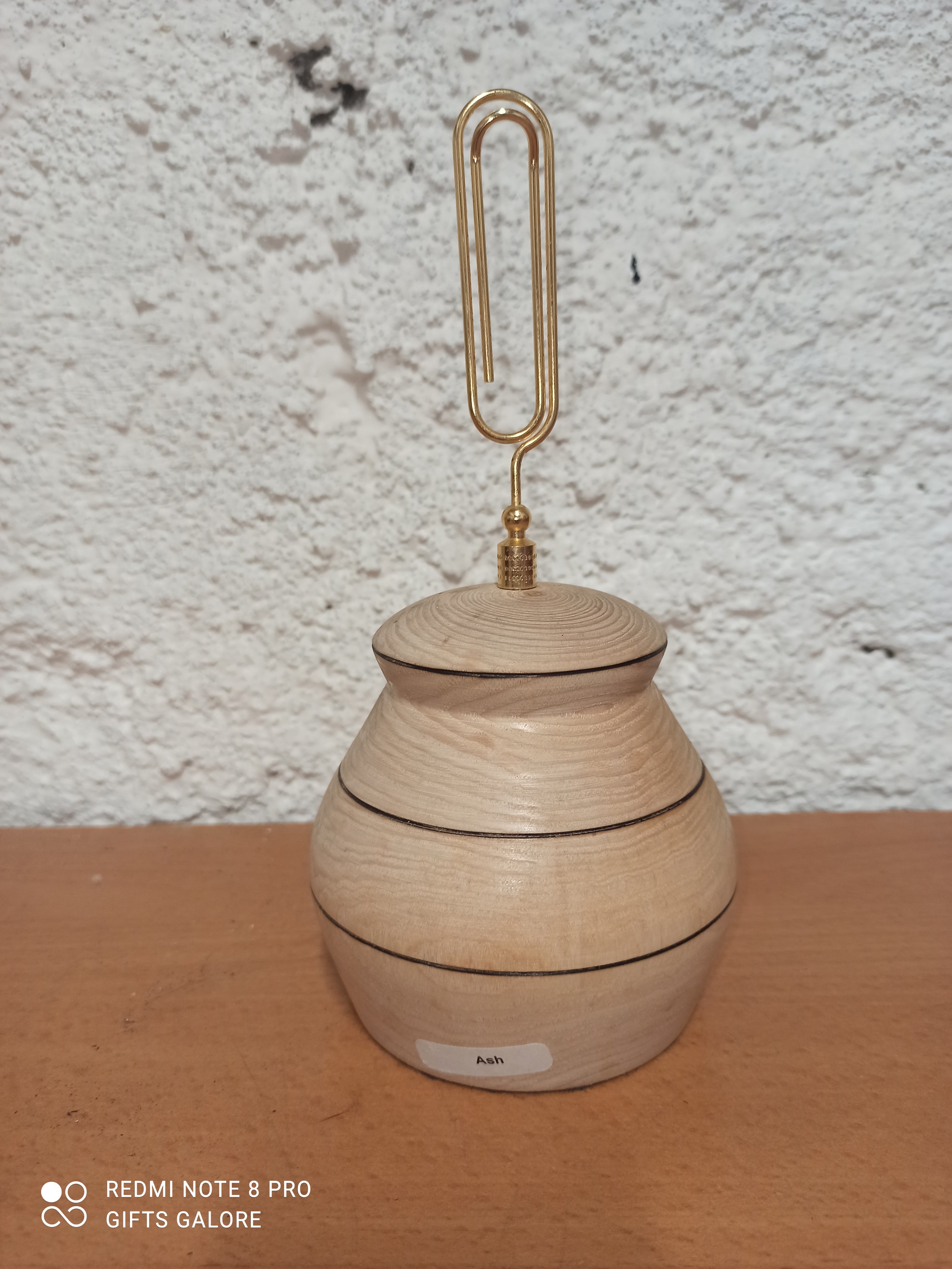 Handmade Ash Letter Holder