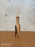 Wine Bottle Candle Holder